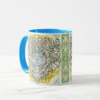 Tasse der weißen Katze