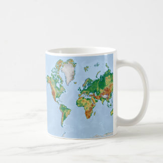 Tasse der Weltkarte