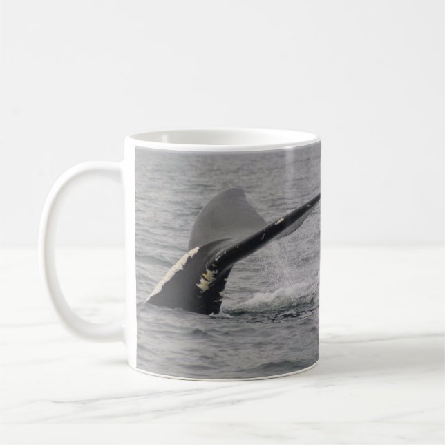 Tasse der Whale Flukes (Links)