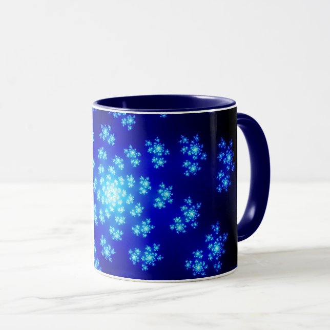 Tasse der Winterblumensprinkler (VorderseiteRechts)