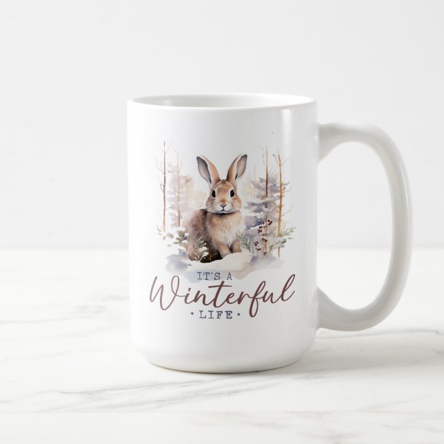 Tasse der Winterlandschaft (Rechts)