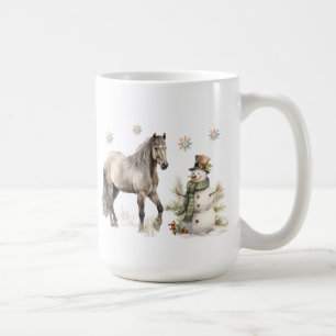 Tasse der Winterlandschaft