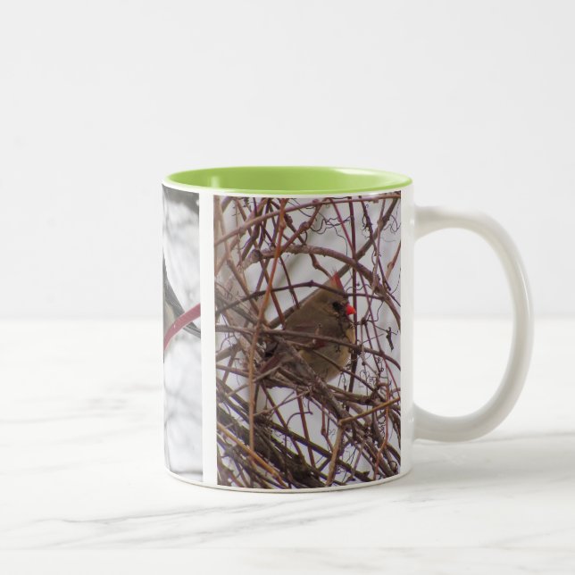 Tasse der Wintervögel (Rechts)