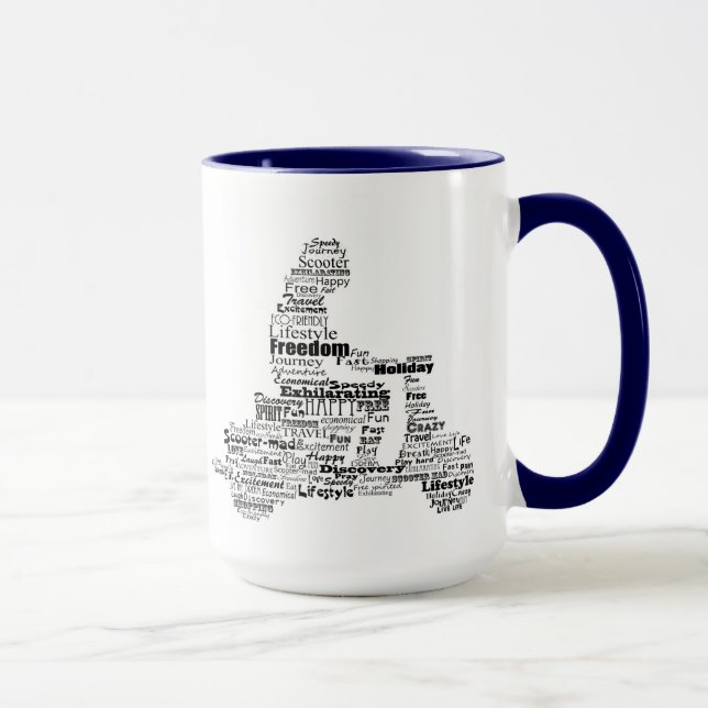 Tasse der Wortkollektion (Rechts)