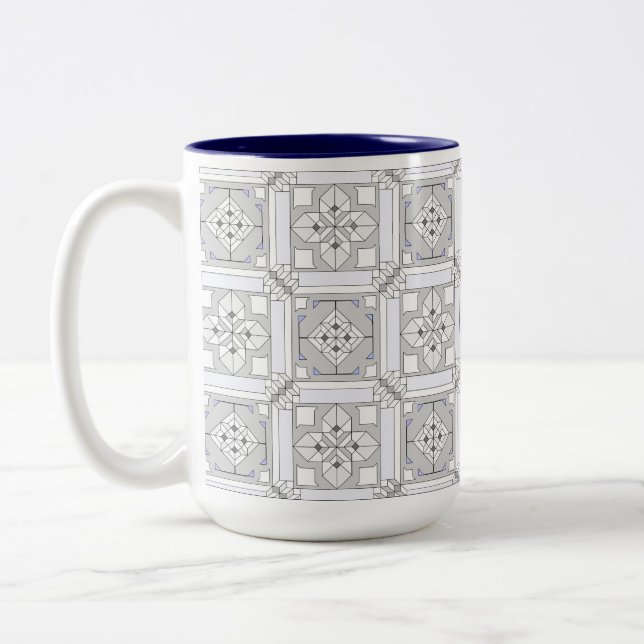 Tasse der Zinndeckelung (Links)