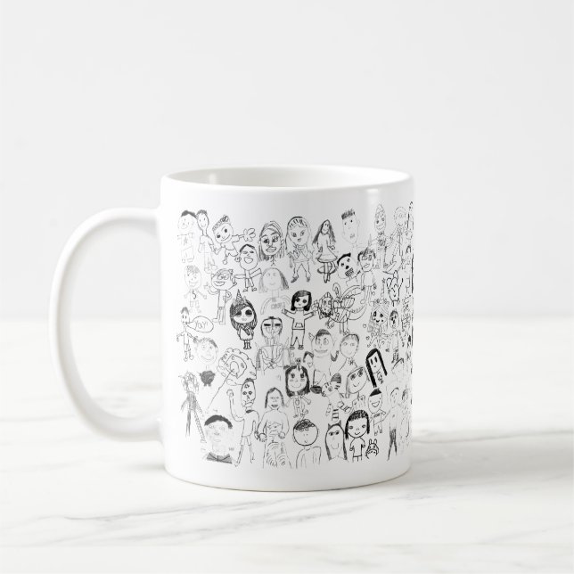 Tasse des 2nd Grade Keepake Zeichens (Links)