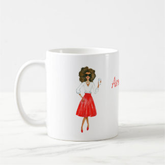 Tasse des Afroamerikanischen Boss-Tages
