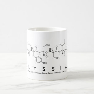 Tasse des Alyssia-Peptids