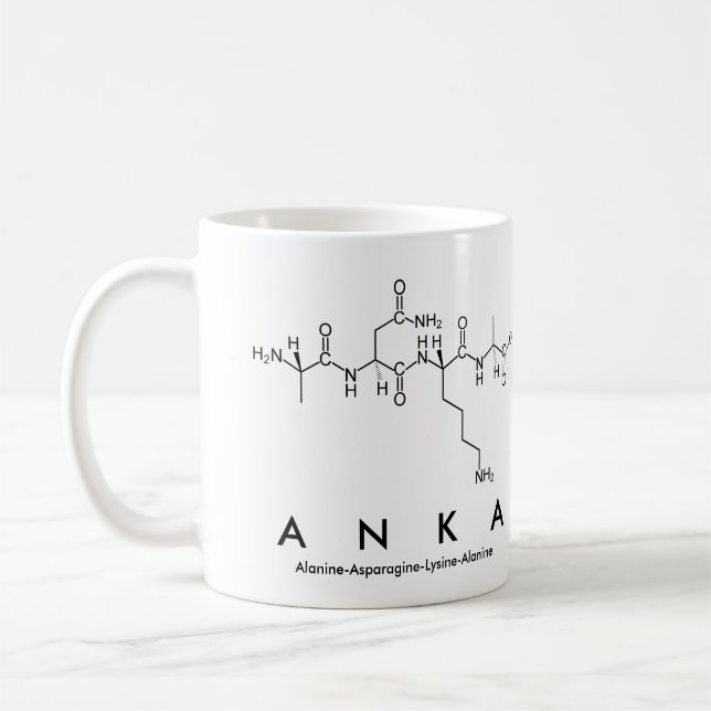Tasse des Anka-Peptids (Links)