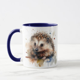 Tasse des Aquarell-Igels