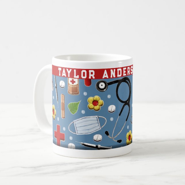 Tasse des Arztes (Vorderseite Links)