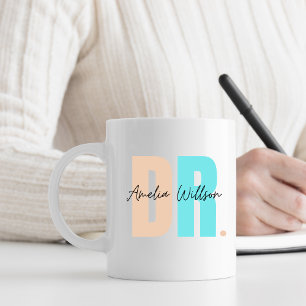 Tasse des benutzerdefinierten Arztnamens