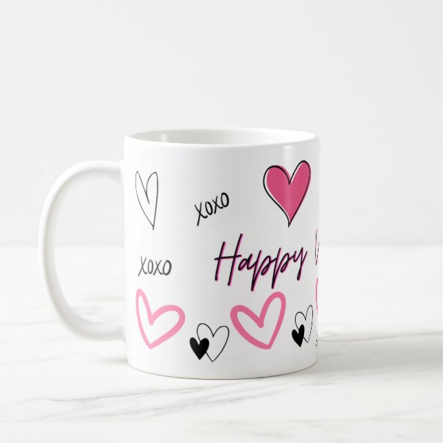 Tasse des Boxerdogs Valentine (Links)