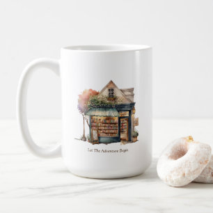 Tasse des Buchspeichers