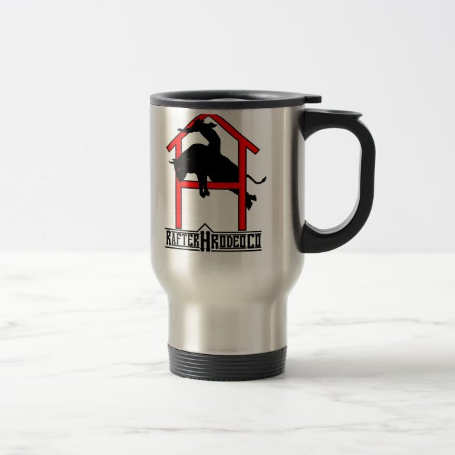 Tasse des Dachsparren-H des Rodeo-Co (Rechts)