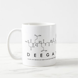 Tasse des Deegan-Peptids