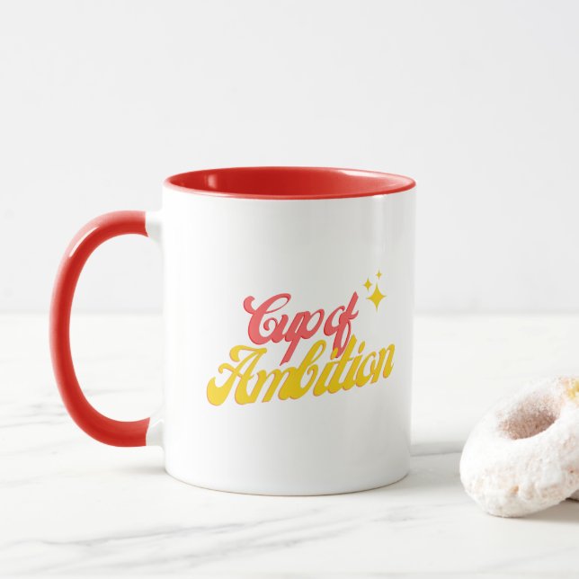 Tasse des Ehrgeizes (Mit Donut)