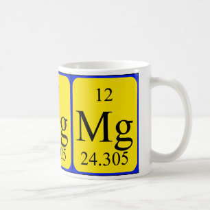 Tasse des Elements 12 - Magnesium