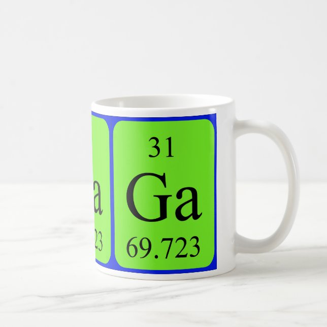 Tasse des Elements 31 - Gallium (Rechts)