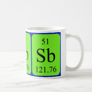 Tasse des Elements 51 - Antimon