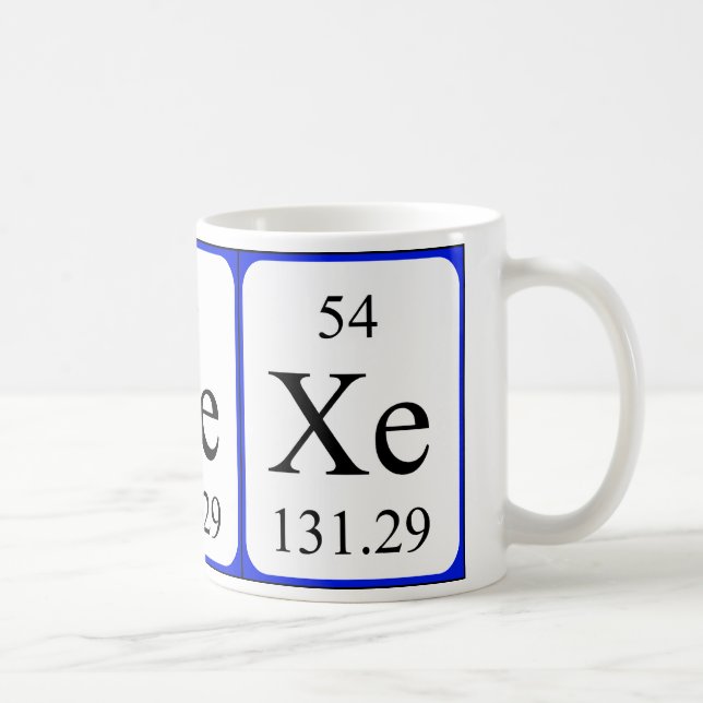 Tasse des Elements 54 - Xenon (Rechts)