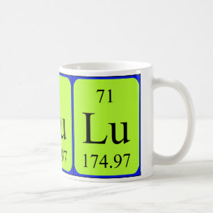 Tasse des Elements 71 - Lutetium