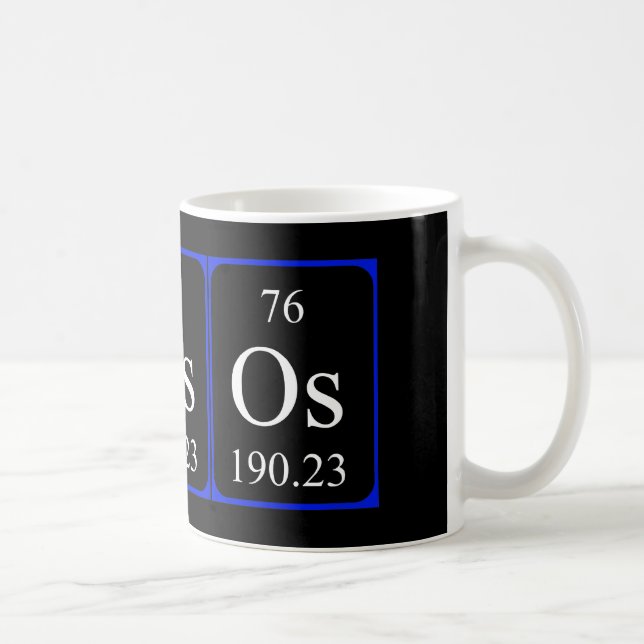 Tasse des Elements 76 - Osmium (Rechts)