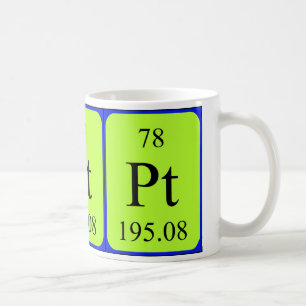 Tasse des Elements 78 - Platin
