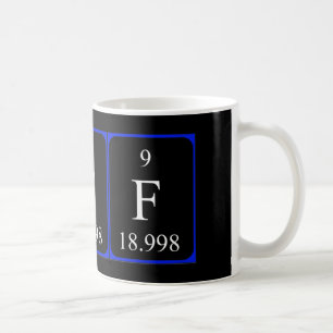 Tasse des Elements 9 - Fluor