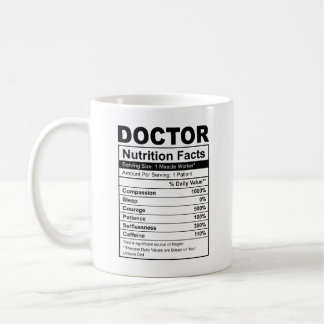 Tasse des Faktors Doctor Nutrition