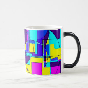 Tasse des farbenfrohen Lebens