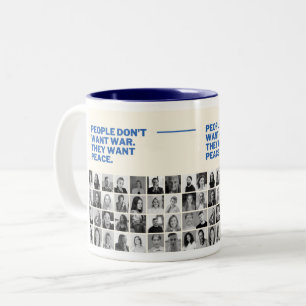 Tasse des Friedens gewollt