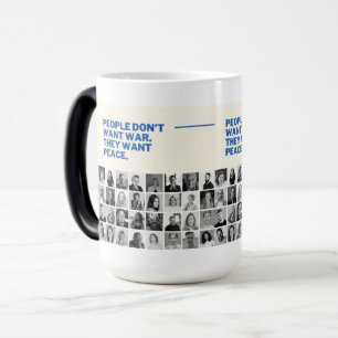 Tasse des Friedens gewollt