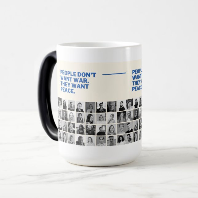 Tasse des Friedens gewollt (Vorderseite Links)