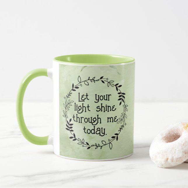 Tasse des Gebets (Mit Donut)