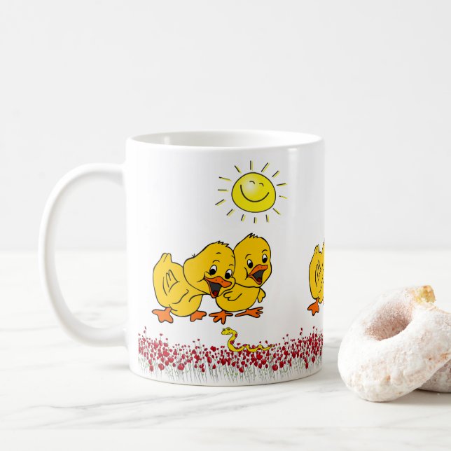 Tasse des Gelbkichs (Mit Donut)