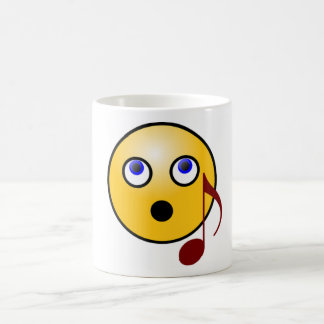 Tasse des Gesang-Emoji
