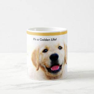 Tasse des goldenen Retrievers