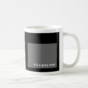 Tasse des grauen Bereichs