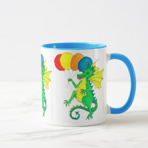 Tasse des grünen Drachenkindes