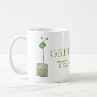 Tasse des grünen Tees