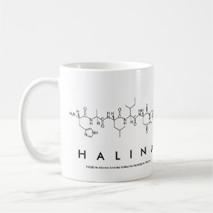 Tasse des Halina-Peptids