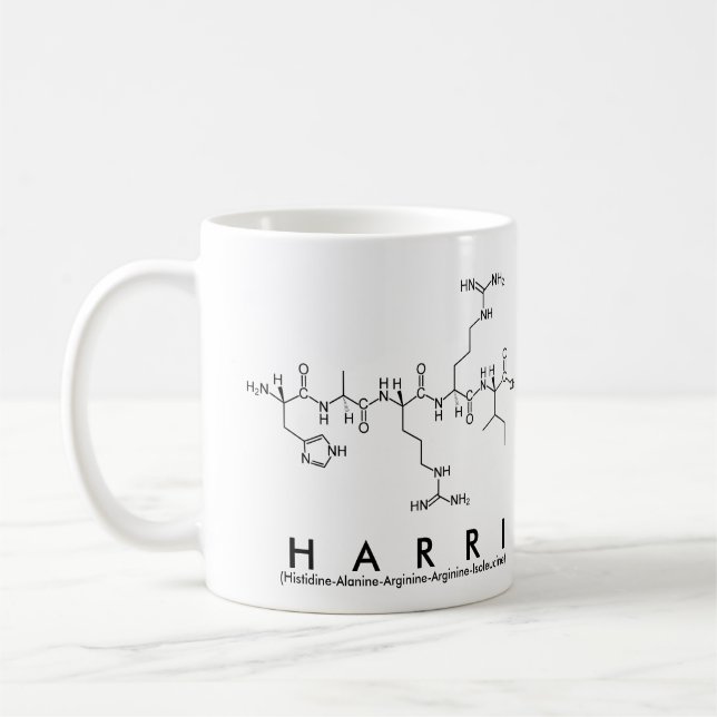 Tasse des Harri-Peptids (Links)