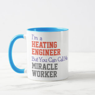 Tasse des Heizingenieurs