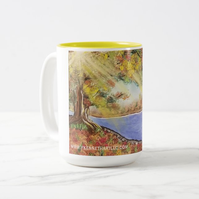 Tasse des Herbstes (Vorderseite Links)