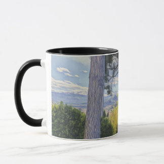 Tasse des Herbstpfades