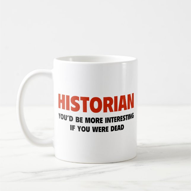 Tasse des historischen Kaffees (Links)