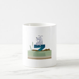 Tasse des Hundealphabet-Z
