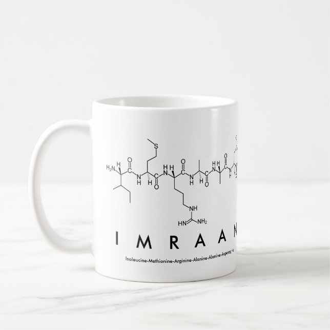 Tasse des Imraan-Peptids (Links)