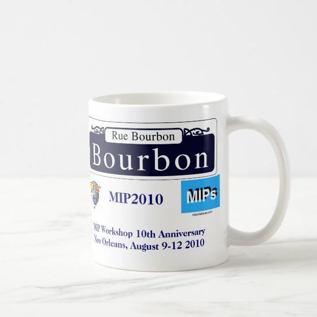 Tasse des Jahrestages MIP2010 10. (Rechts)